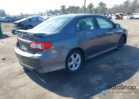 2011 Toyota Corolla S from USA, damaged, VIN 2T1BU4EE6BC626783